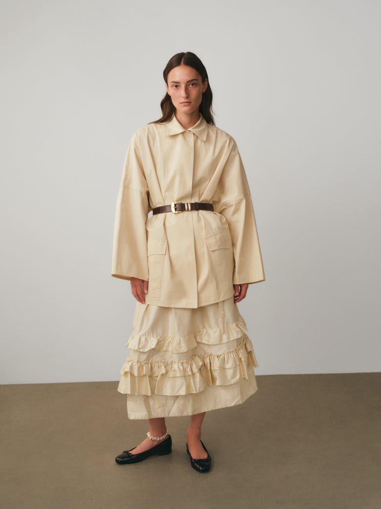 “Vintage” Belt “glossy brown crocodile” 