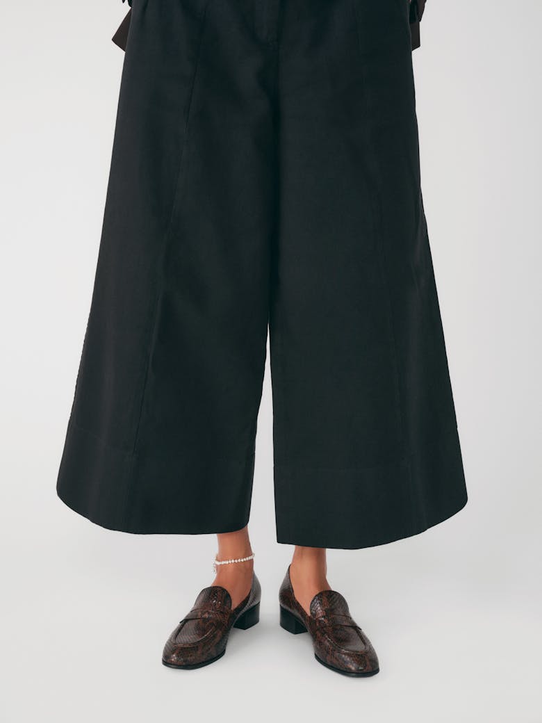 Classic Loafers “brown python”