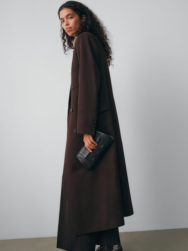 Small Envelope Clutch “black lizard”