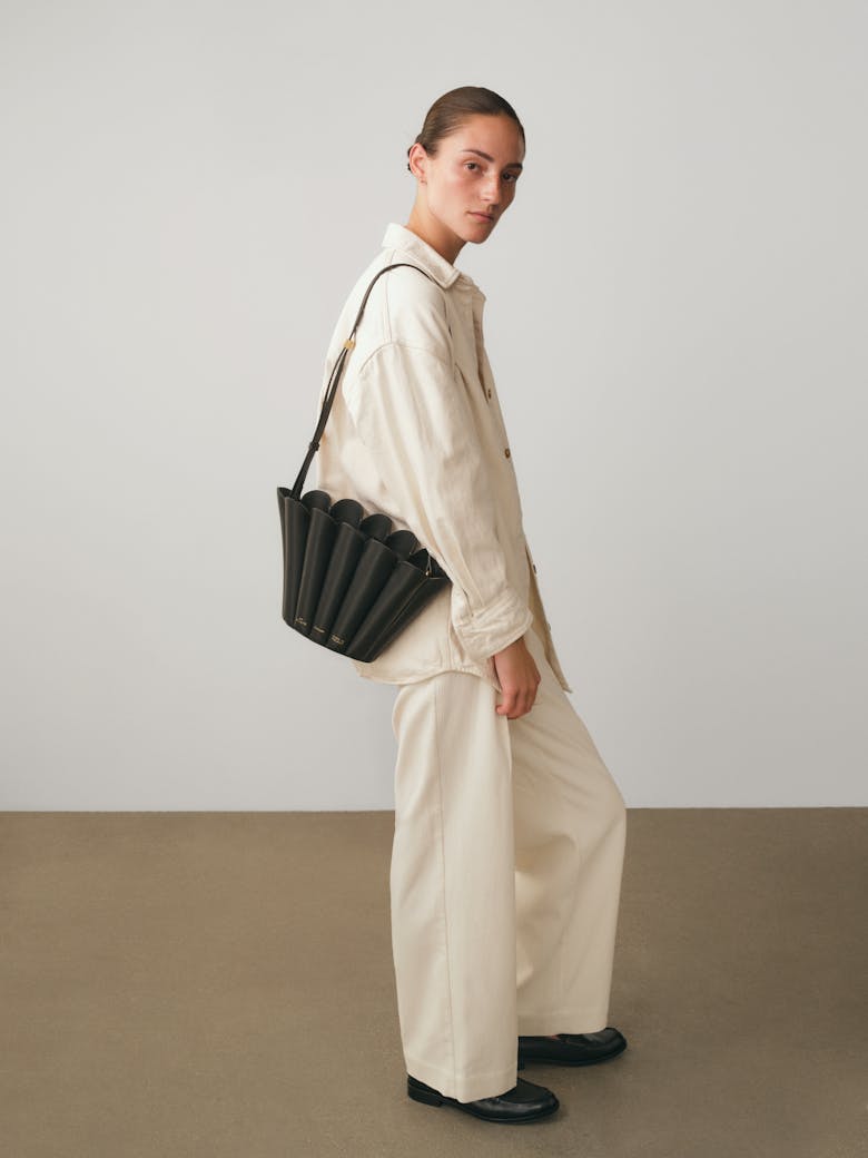 Small Shell Bag Black