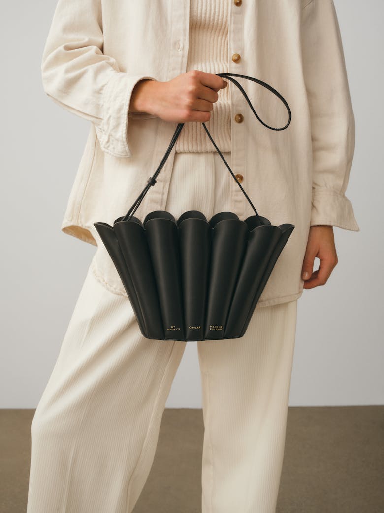 Small Shell Bag Black