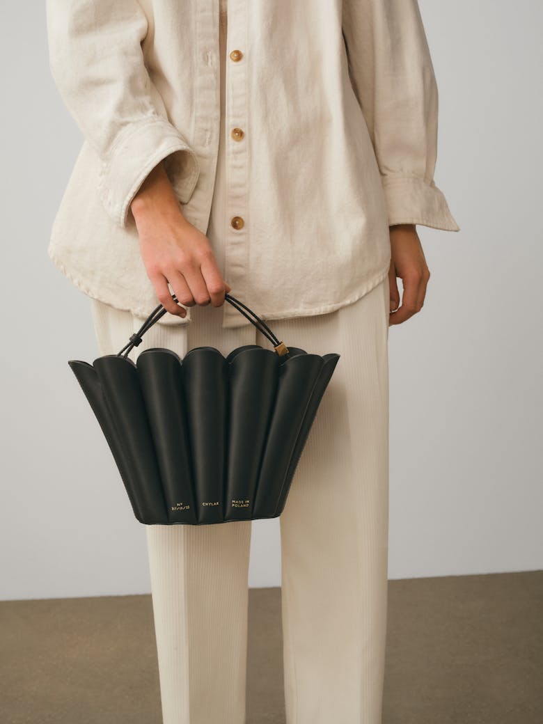 Small Shell Bag Black