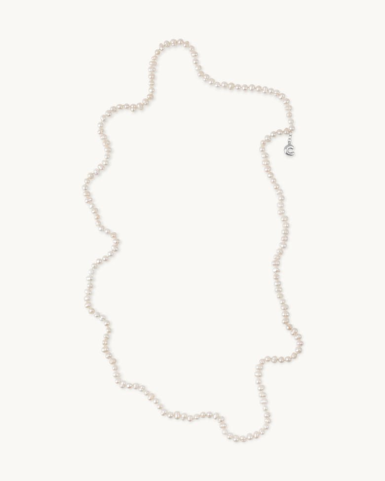 Long Pearl Necklace