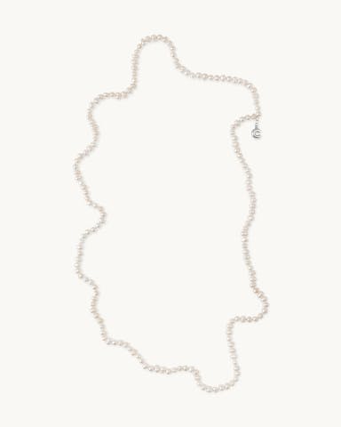 Long Pearl Necklace