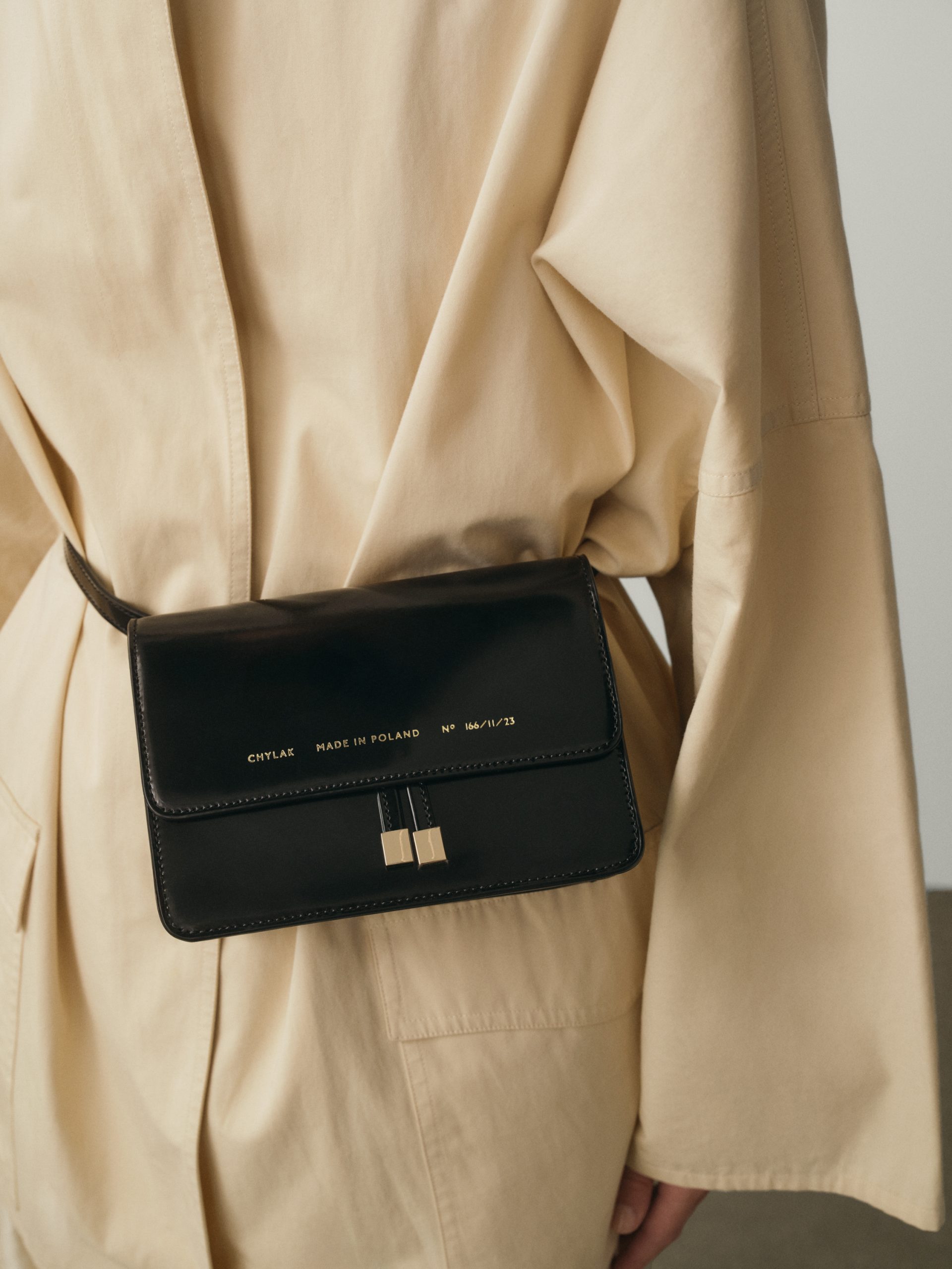 Mini Belt Bag “tobacco lizard” - Chylak