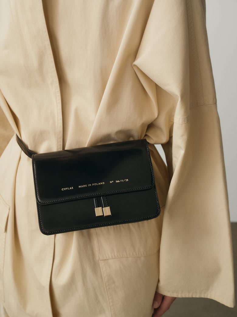 Mini Belt Bag “glossy black”