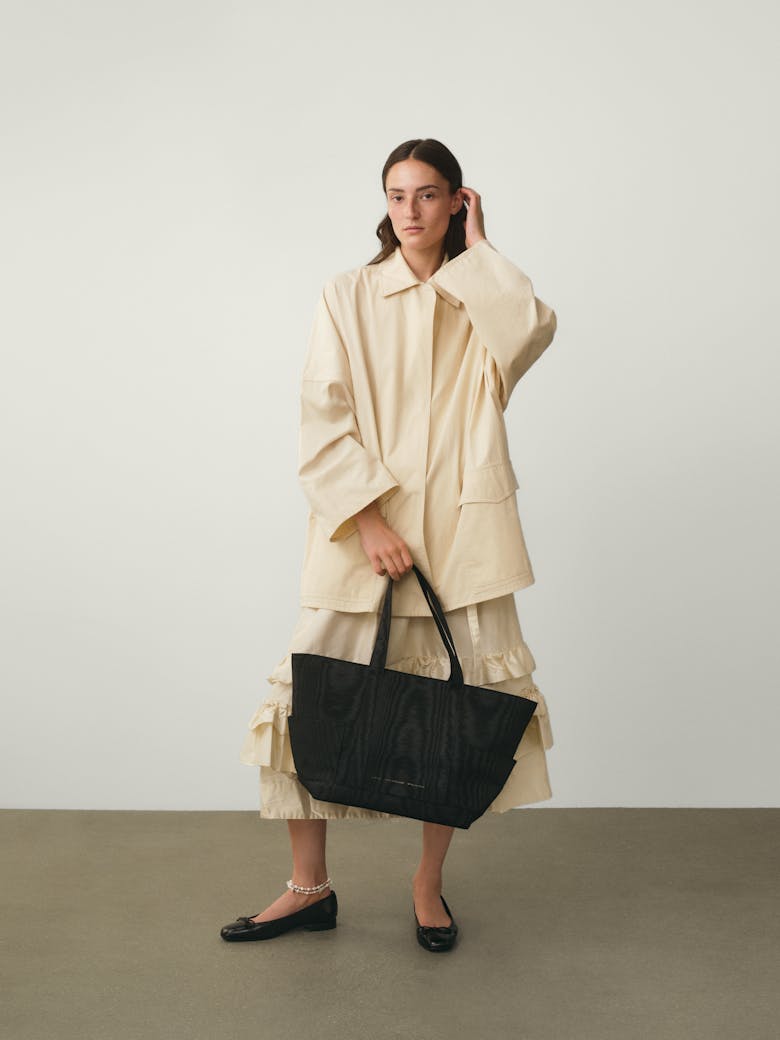 Shopper Bag Moiré Black