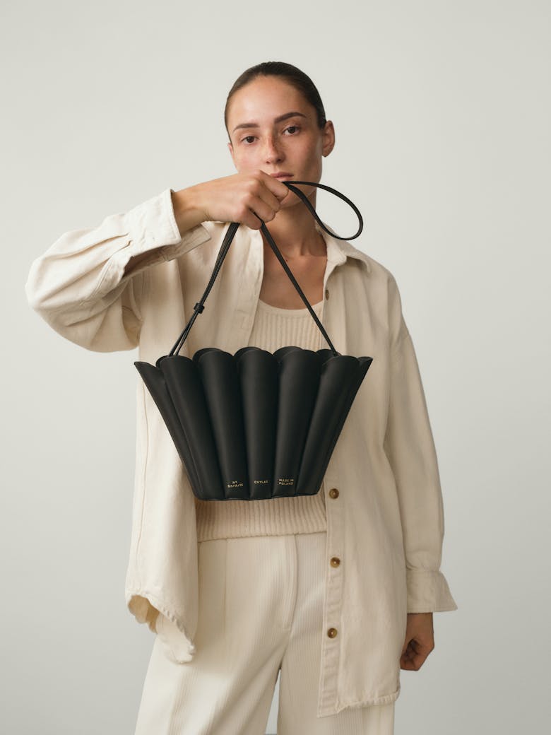 Small Shell Bag Black