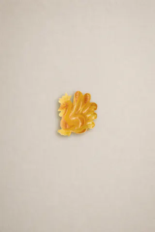 Big Amber “Kogut” Brooch