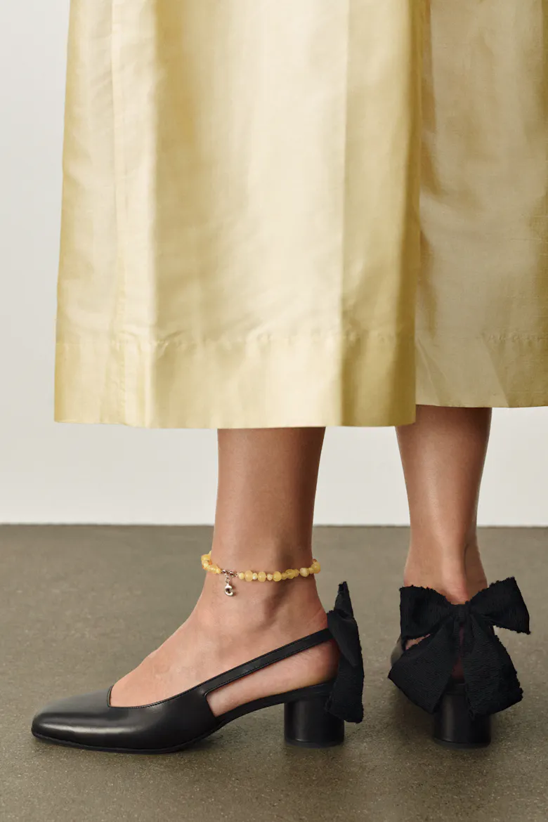 Amber Anklet