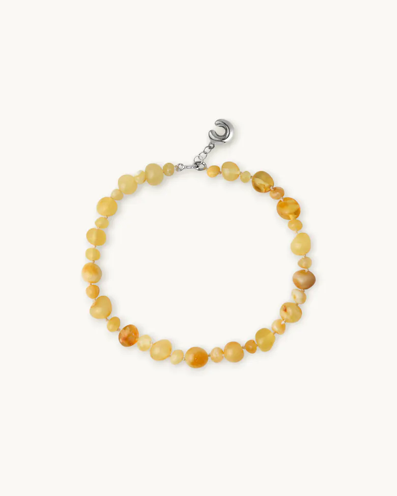 Amber Anklet