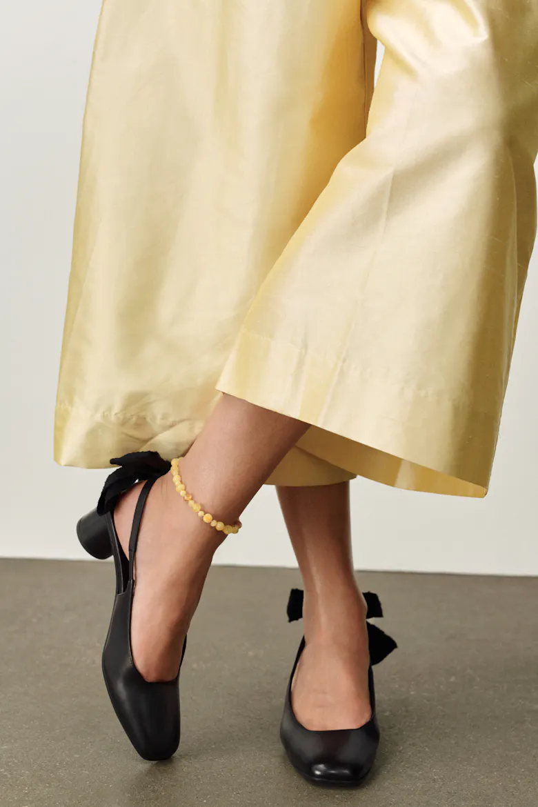 Amber Anklet