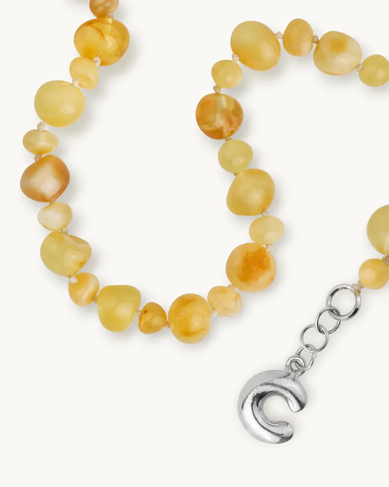 Amber Anklet