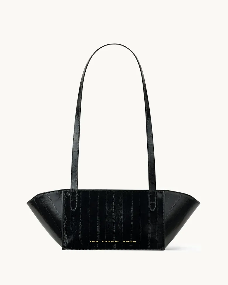 Baguette Bag “black eel”