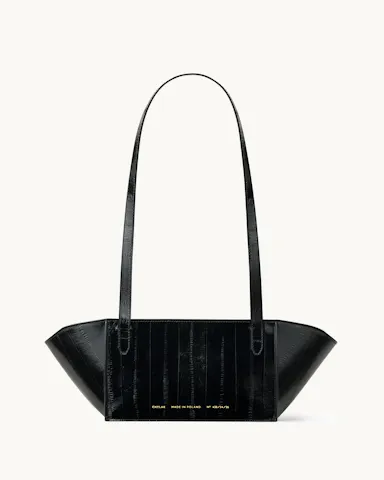Baguette Bag “black eel”