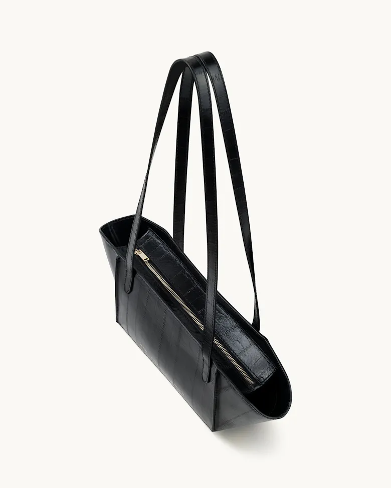 Baguette Bag “black eel”