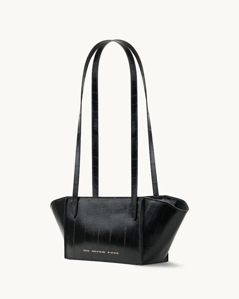 Baguette Bag “black eel”