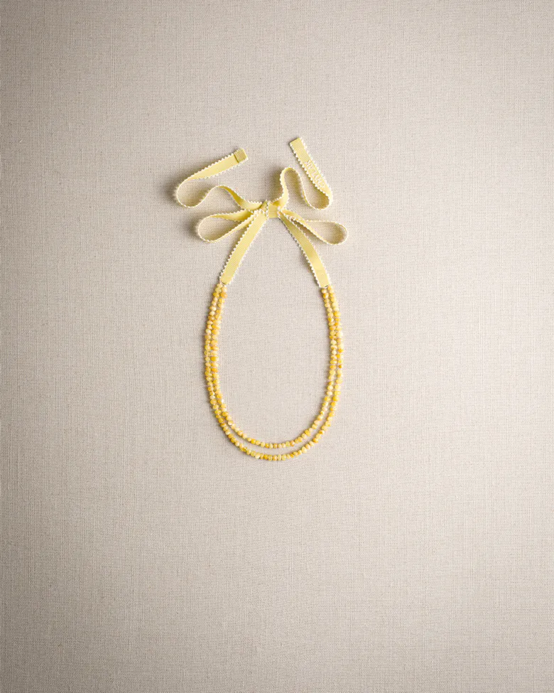 Double Amber Necklace 