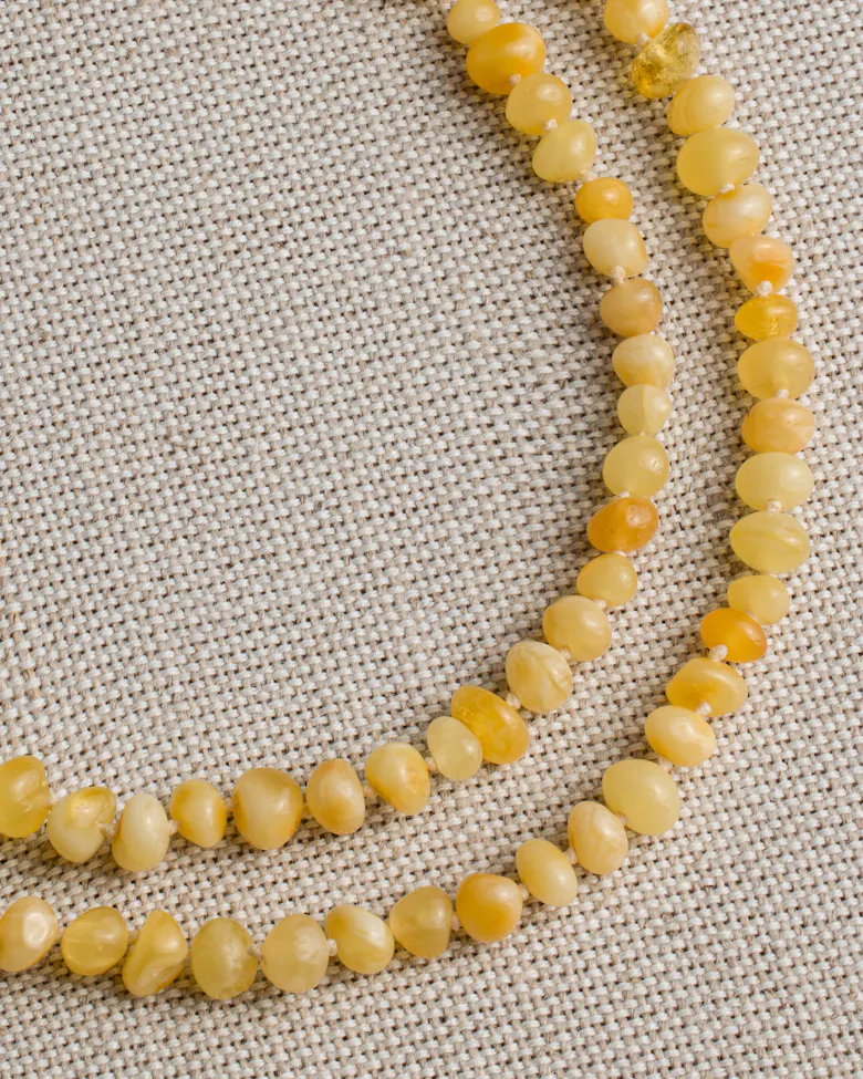 Double Amber Necklace 