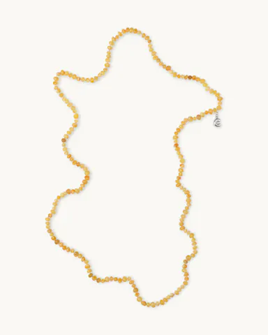 Long Amber Necklace 