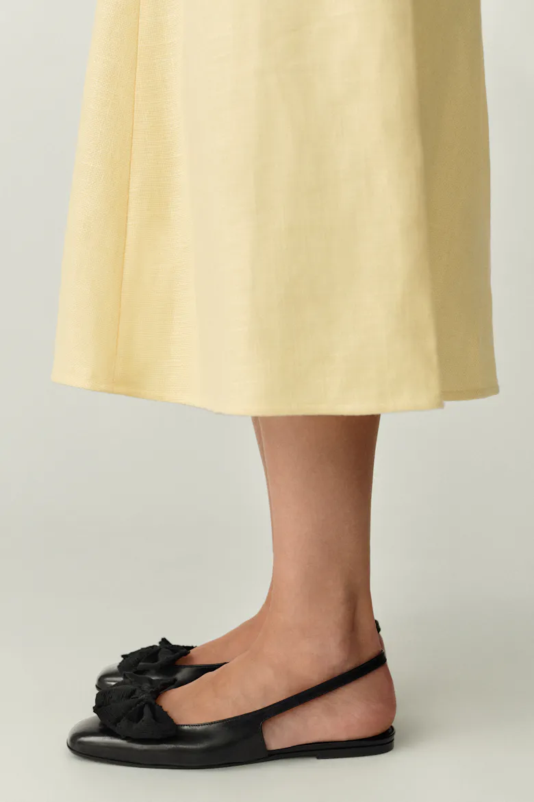 Slingback Flat with Bow