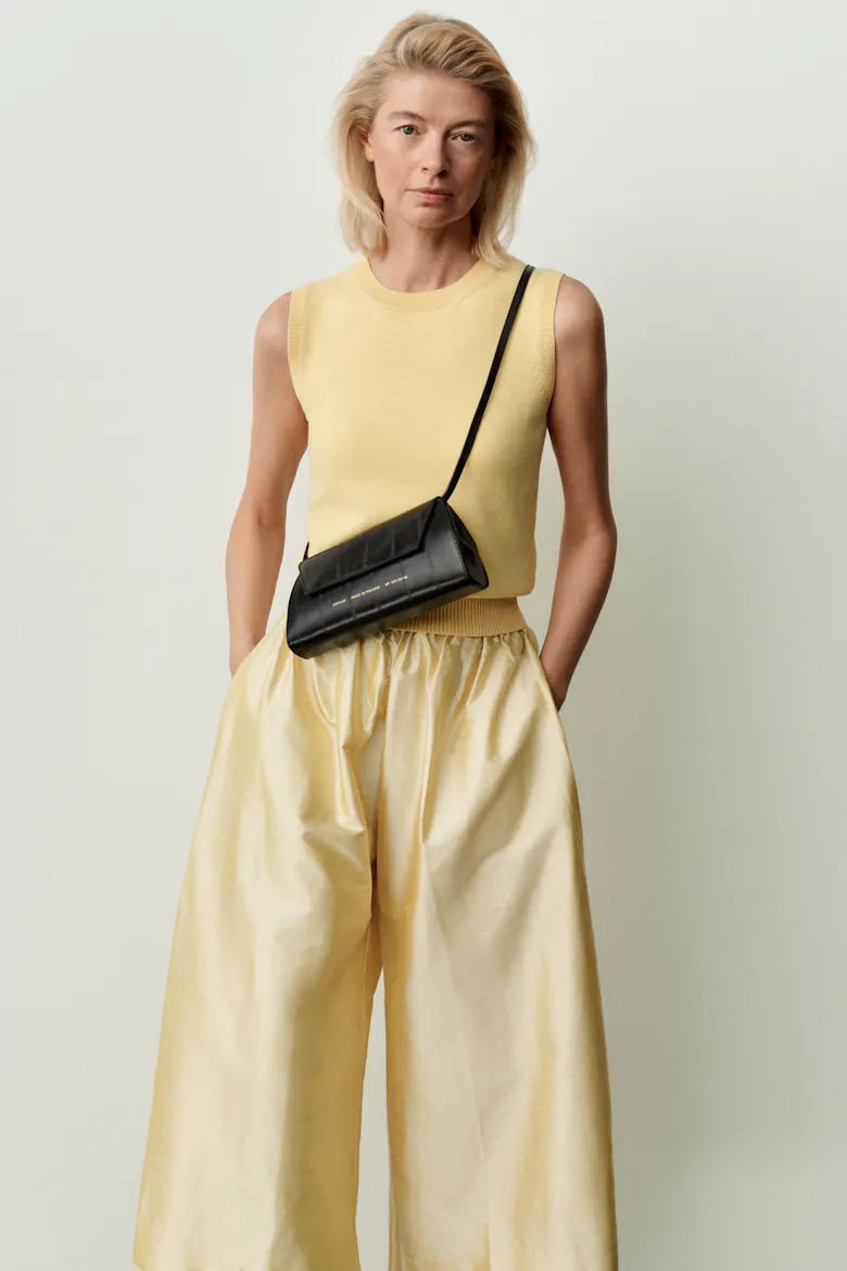 Small Envelope Clutch “black eel”