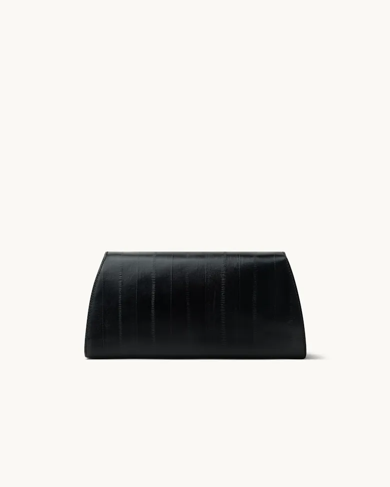 Small Envelope Clutch “black eel”