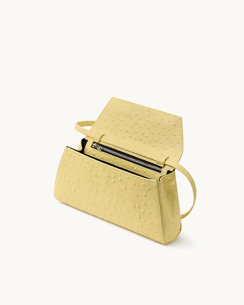 Small Envelope Clutch Milky Amber