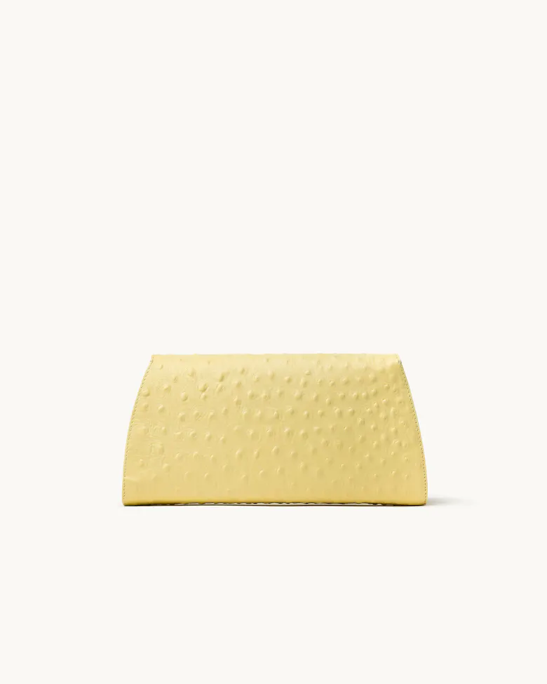 Small Envelope Clutch Milky Amber