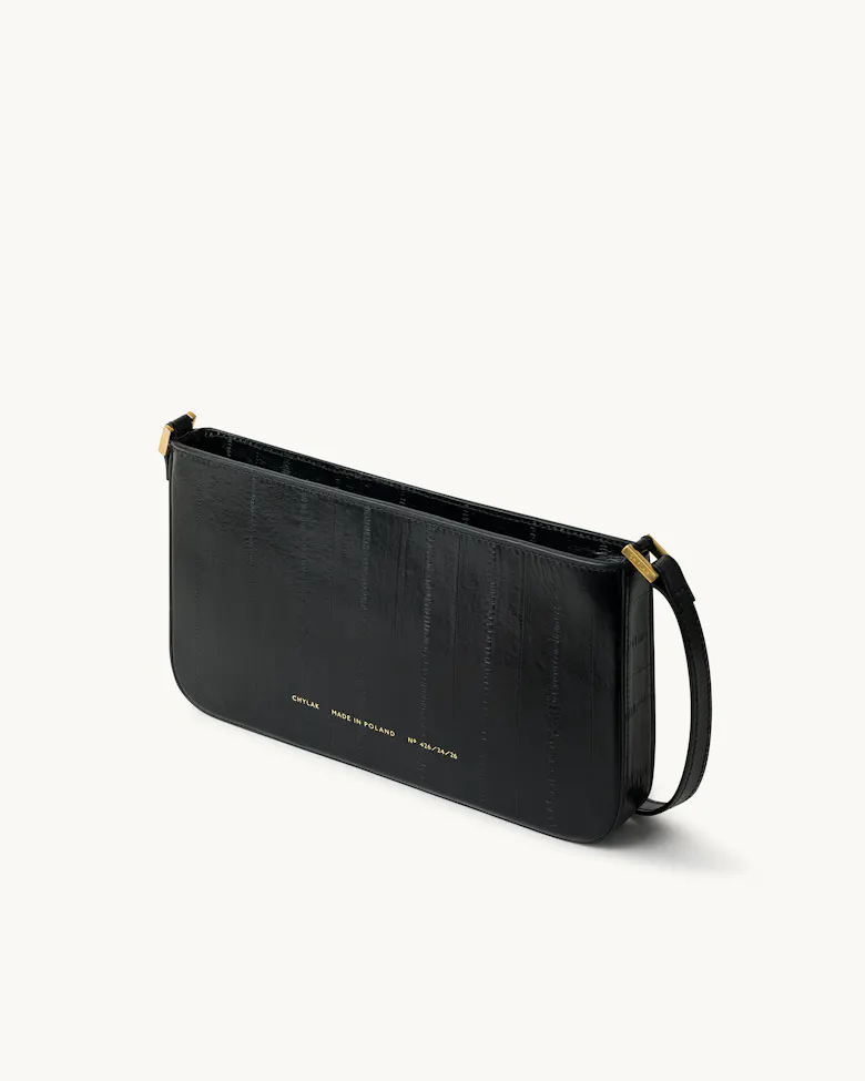 Underarm Bag “black eel”