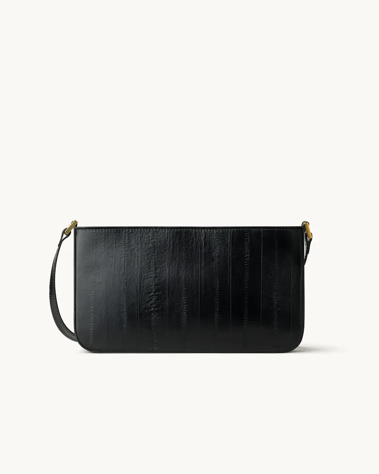 Underarm Bag “black eel”