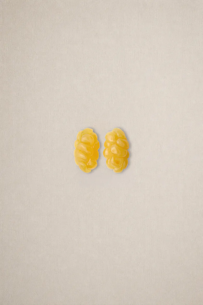 Amber “Chałka” Earrings