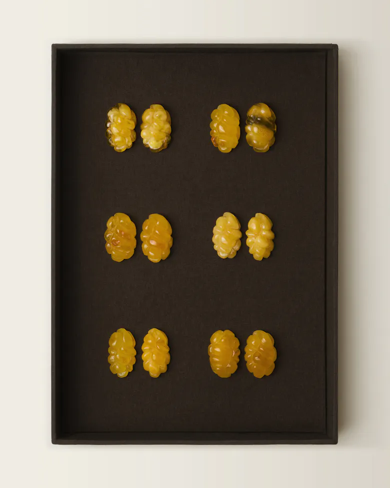 Amber “Chałka” Earrings