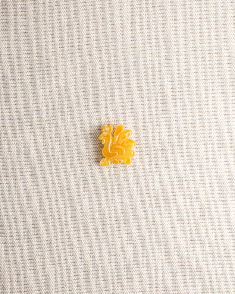 Amber “Kogut” Brooch