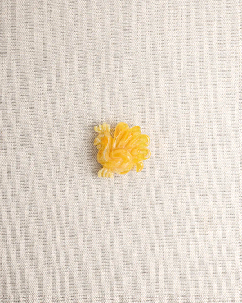 Big Amber “Kogut” Brooch