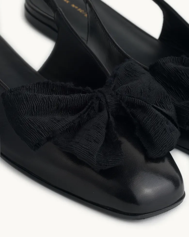 Slingback Flat with Bow