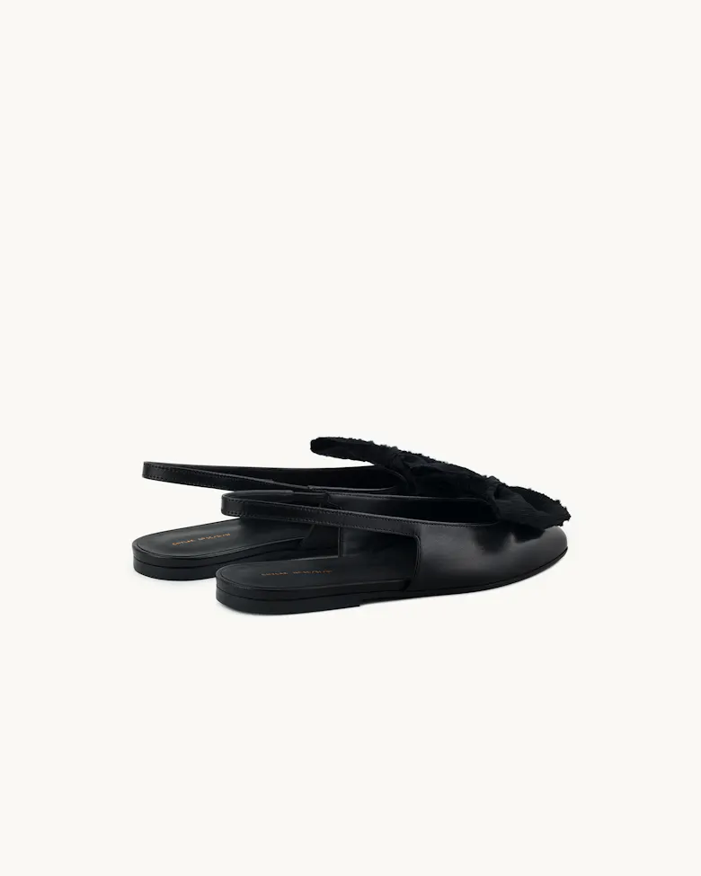 Slingback Flat with Bow