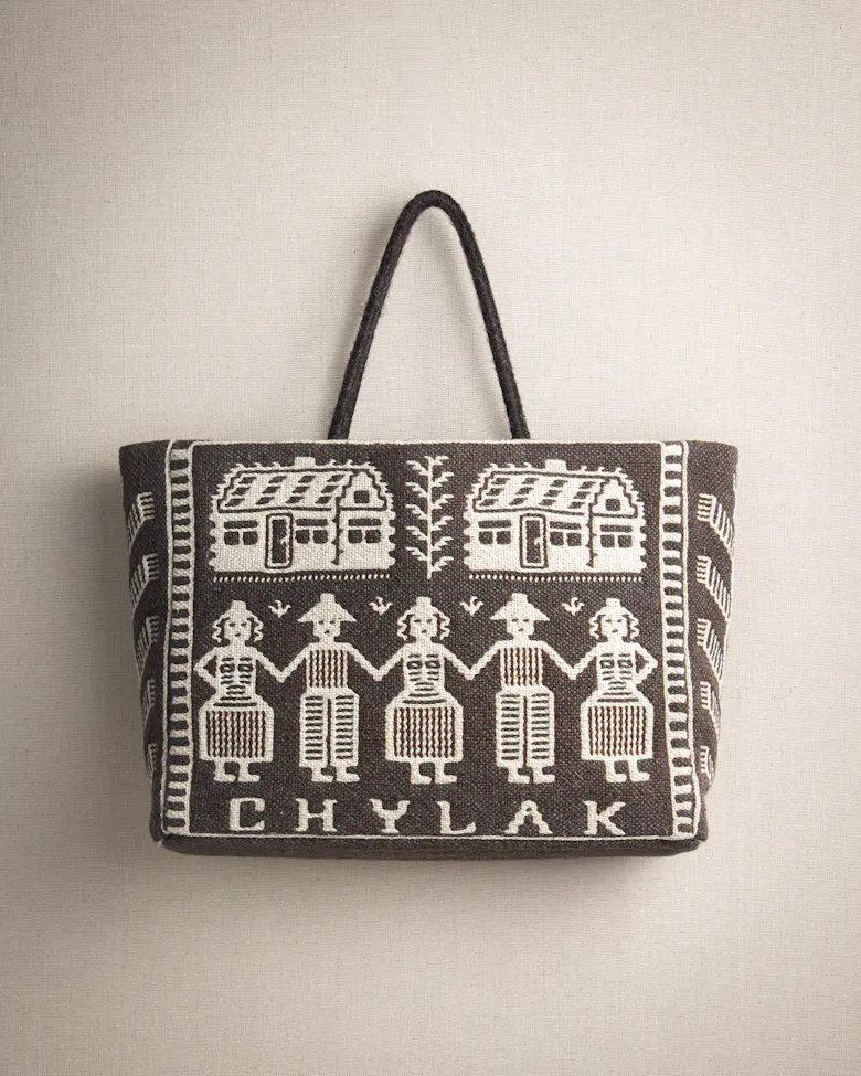 Double-warp Weave Bag from Podlasie