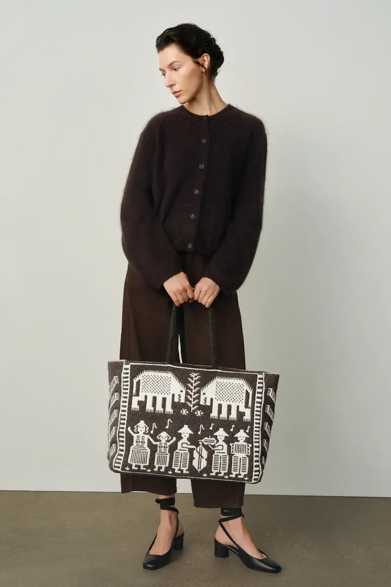 Double-warp Weave Bag from Podlasie