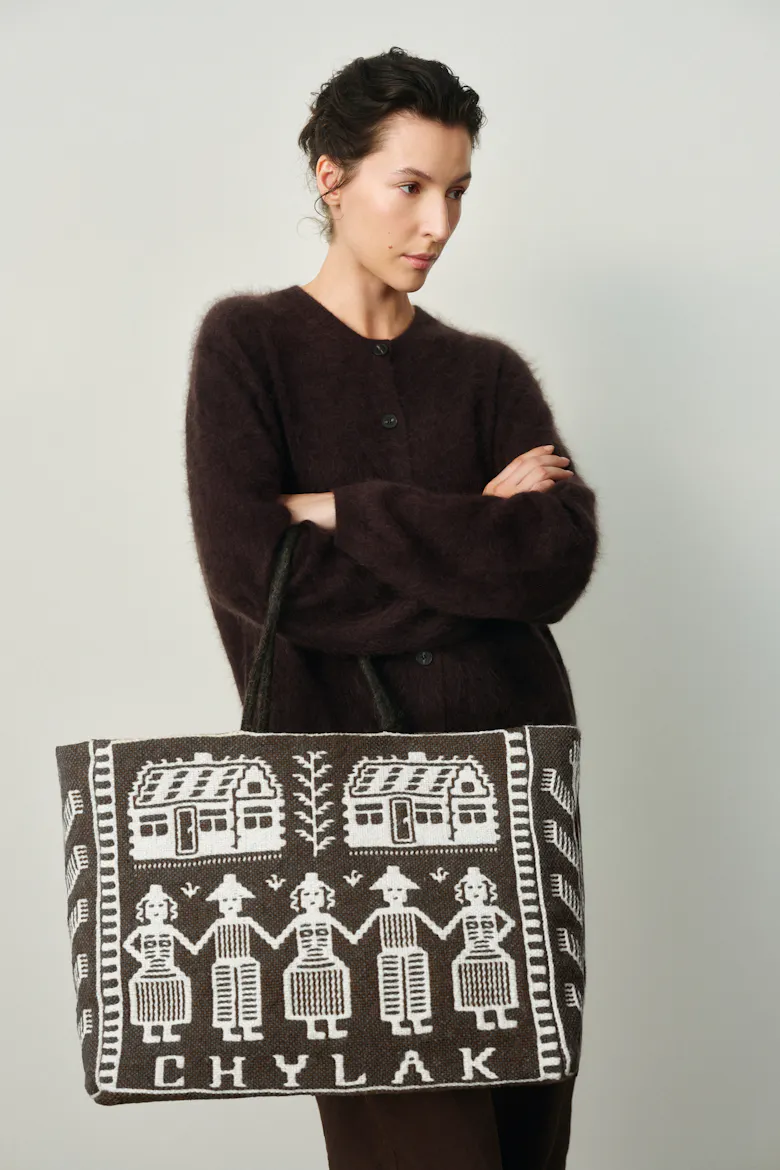 Double-warp Weave Bag from Podlasie