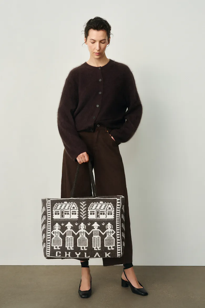 Double-warp Weave Bag from Podlasie