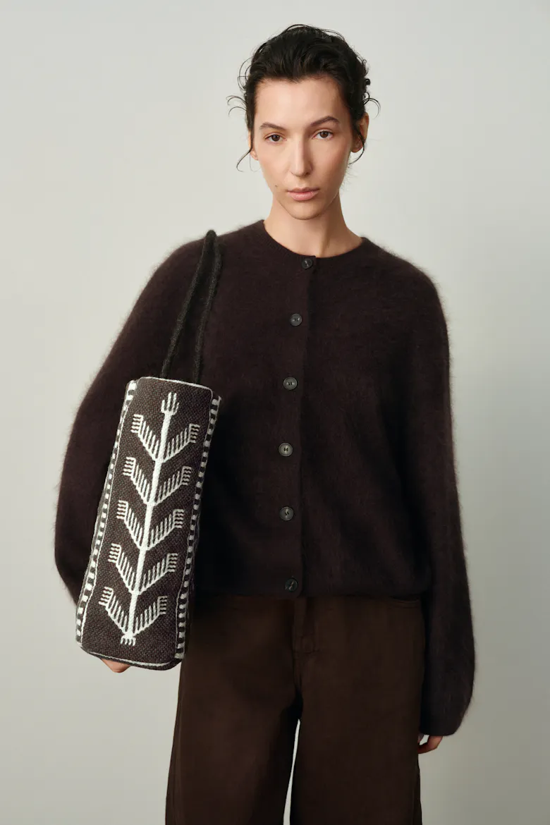 Double-warp Weave Bag from Podlasie