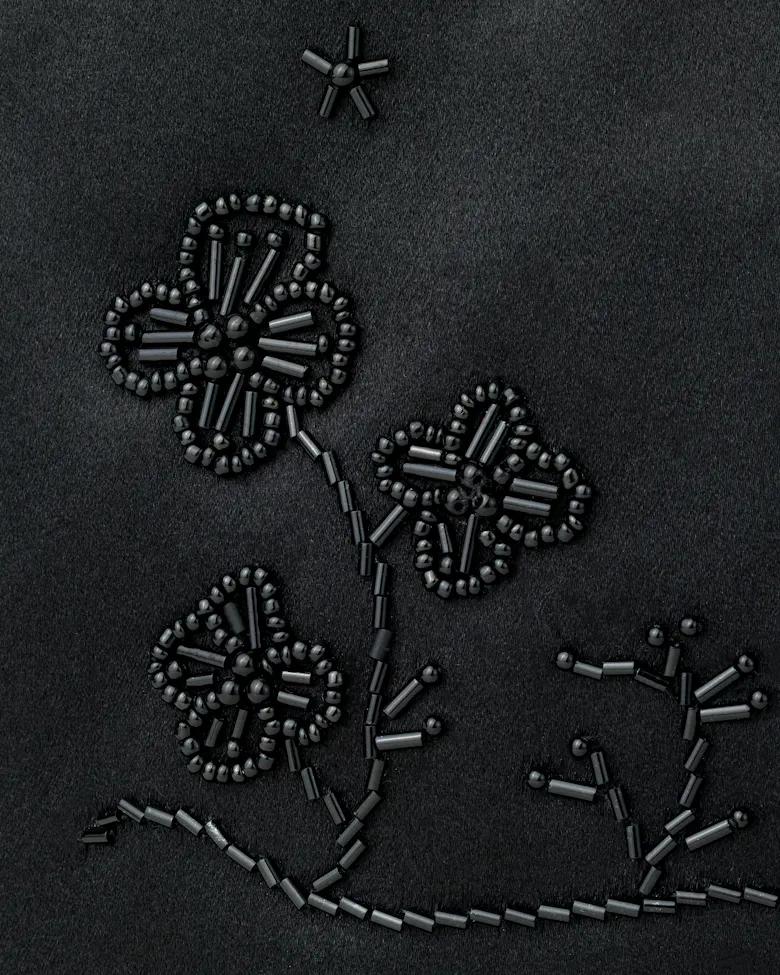 Bag with Beadwork “Silesian Flowers”