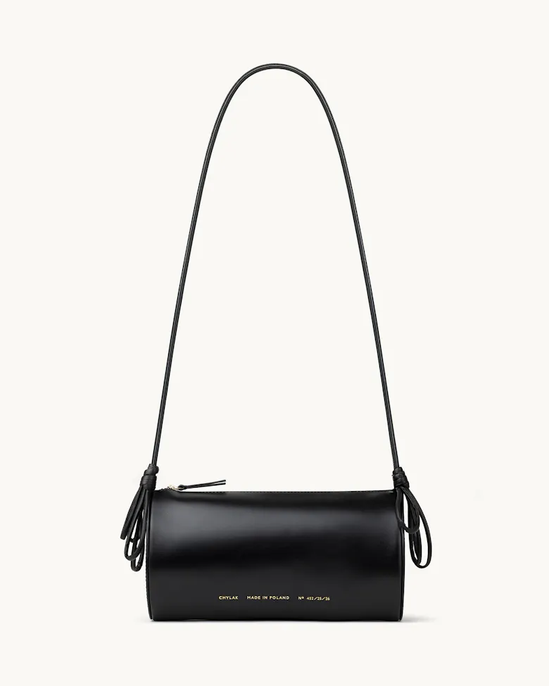 Barrel Shoulder Bag Black