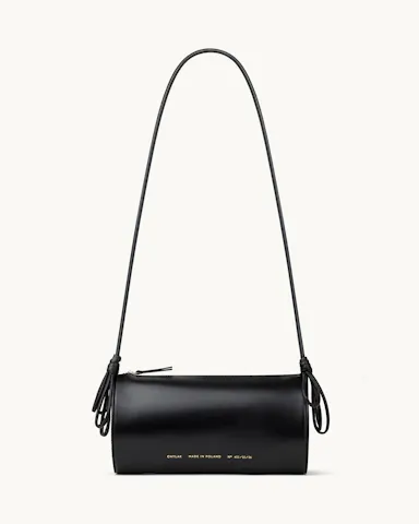 Barrel Shoulder Bag Black