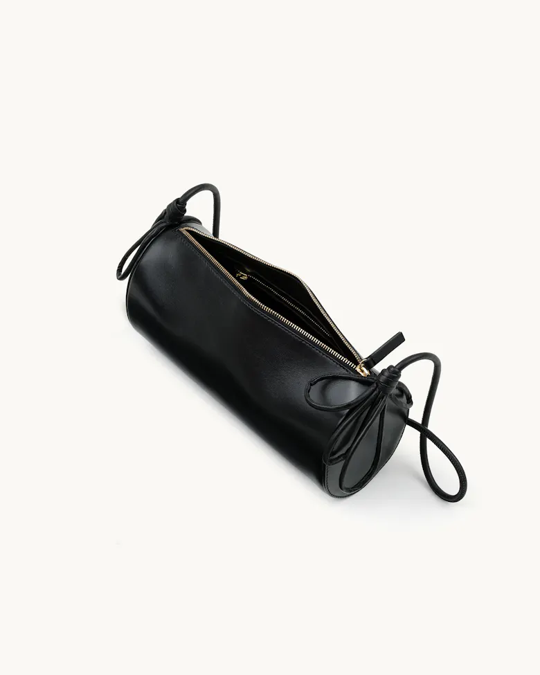 Barrel Shoulder Bag Black