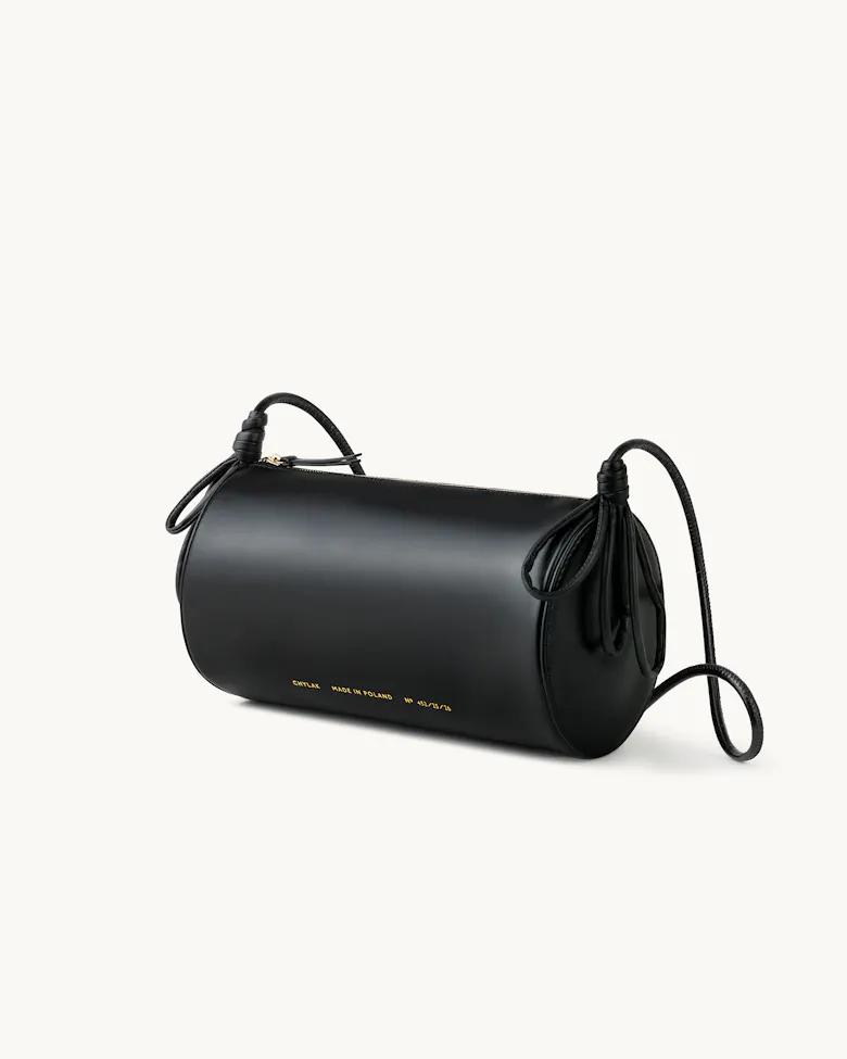 Barrel Shoulder Bag Black