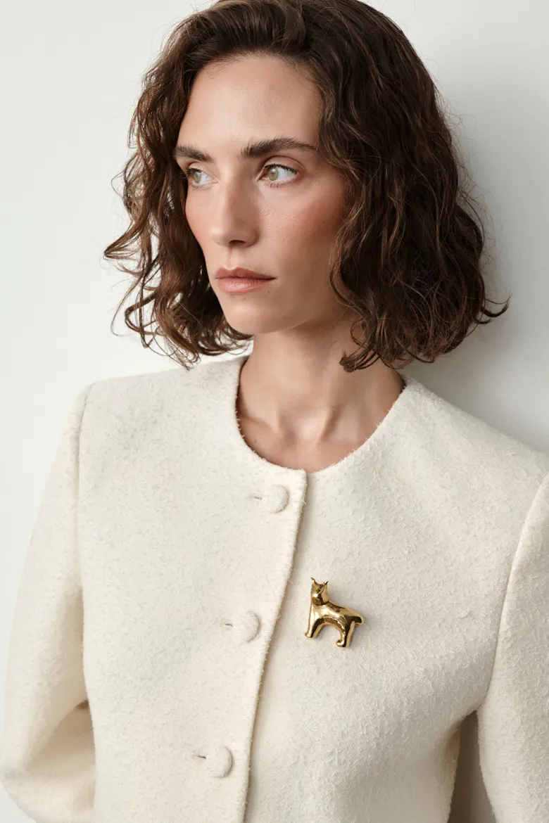 Lynx Brooch