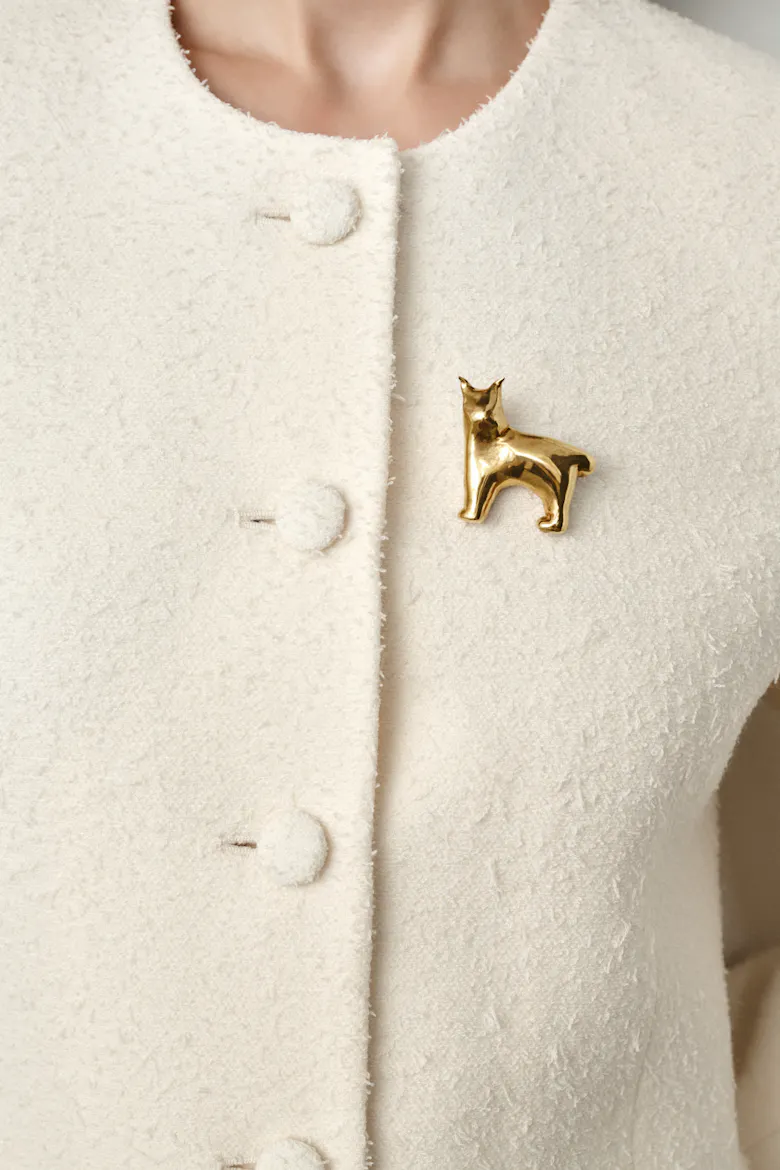 Lynx Brooch