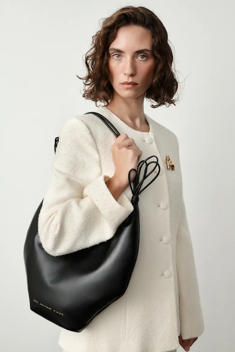 Lynx Hobo Bag Black